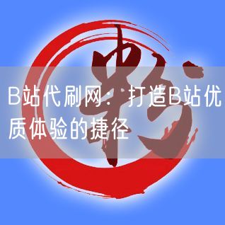 B站代刷网：打造B站优质体验的捷径